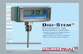 Thermometer and Transmitter Systems - Lesman · Calibration Services Available ... • Factory Calibration Lot Traceable to NIST ... Wahl’s Digi-Stem Thermometer and Transmitter