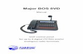 Major BOS 8VD - Funktronic · If the IP address of the Major BOS 8VD is not known for some reason, the device can be started in default IP mode. For this, during power-on, ...