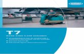 MICRO-RIDER FLOOR SCRUBBER - Never 2 Clean T7 BROCHURE.pdf · CREATING A CLEANER, SAFER, HEALTHIER WORLD. T7 MICRO-RIDER FLOOR SCRUBBER Just-scrubbed floors are clean, dry, and safe
