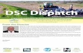 DSC Dispatch - CORE · DSC Dispatch. A quarterly ... A free video and fact sheet on how to test the waters are available on the Iowa Manure . ... have an extra set of hands on deck.
