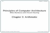 Principles of Computer Architecture - Radford Universitymhtay/CPSC352/ITEC352_Power_Point/Ch03POCA.… · Principles of Computer Architecture ... multiplication, or by subtracting