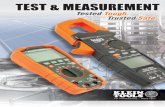 TEST & MEASUREMENT - The Home Depot & MEASUREMENT Klein Tools has been ... compact over-molded housing that’s easy to hold The new Test & Measurement line offers a variety of additional