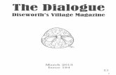 March 2013 Issue 184 £1 - Diseworth Villagediseworthvillage.uk/dialogue/2013/DialogueMarch2013.pdfHaycraft, Nikki Hening, Meryl Tait. ... teachers and evangelists ... Services & Locations