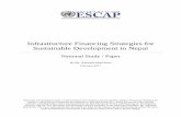 Infrastructure Financing Strategies for Sustainable ... Study - Final... · The Document was developed with the assistance of the following consultant: ... Financing Strategies ...
