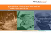 Ipanema Training Catalogue: Technical training - InfoVista · While greater efficiency, better use of network resources Ipanema Training Catalogue: Technical training , WAN Governance