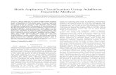 Birth Asphyxia Classification Using AdaBoost Ensemble Method · Birth Asphyxia Classification Using AdaBoost Ensemble Method . Punnee Sittidech, Nipaporn Chanamarn, and Kanokwan Arunrudchadarom