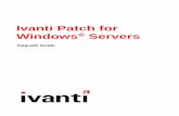 Ivanti Patch for Windows Servers€¦ ·  · 2017-04-242 Ivanti Patch for Windows ... You can do this in SQL Server Management Studio by right-clicking the ... You also have the