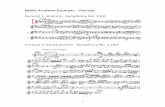 BHSO Audition Excerpts - Clarinet€¦ · BHSO Audition Excerpts - Clarinet ... Core 2: Gershwin - Rhapsody in Blue . ... 1st Clarinet in Bb Molto moderato 80 Rhapsody in blue