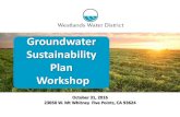 Groundwater Sustainability Plan Workshop - Westlands …wwd.ca.gov/wp-content/uploads/2016/11/gsp-development-workshop… · Groundwater Sustainability Plan Workshop October 31, 2016