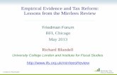 Empirical Evidence and Tax Reform: Lessons from the ... Evidence and Tax Reform: ... points in the earnings ... Empirical Evidence and Tax Reform: Lessons from the Mirrlees Review