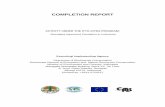 COMPLETION REPORT - International Tropical Timber … Report of... · Natonal Experts and Assistants of National Experts ... Completion Report, ... Expectation to the economic value
