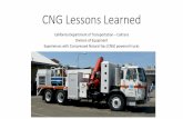 CNG Lessons Learned - pavementvideo.s3.amazonaws.compavementvideo.s3.amazonaws.com/2016_EMTSP_National/PDF/28_Caltrans...CA Legal Requirements… •California Code of Regulations