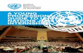 A YOUNG PROFESSIONAL’S GUIDE TO UNITED …€¦ · A YOUNG PROFESSIONAL’S GUIDE TO UNITED NATIONS JOBS AND INTERNSHIPS. ... (YPP) 7 Associate Expert Program (AEP) 7 International