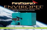 Highly Efficient Carbon-Neutral Heating - Firebird Wood Pellet Boiler - Brochure.pdf · Firebird’s EnviroPel™ range of wood pellet boiler represents the very latest in carbon