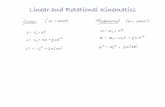 Linear and Rotational Kinematics - University of Notre …mhildret/phys10310/lectures/Lecture_nov11...4.) four times that of square a). Moments of Inertia for Macroscopic Objects Calculate