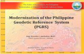 Modernization of the Philippine Geodetic Reference … PGRS/02_GATR...Modernization of the Philippine Geodetic Reference System (PGRS) OUTLINE 1. Positioning, Luzon and PRS Frame 2.