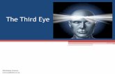 The Third Eye - Mathetes · The standard perspective •The third eye is usually associated with occult and new age principles. •From a Christian perspective the third eye is