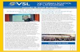 VICTORIAN SCHOOL OF LANGUAGES - VSL ·  · 2014-09-01VICTORIAN SCHOOL OF LANGUAGES Family & Staff Bulletin State Wide Conference 1 ... Spanish and Vietnamese. They were happy to