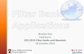 Bhaskar Rao fred harris - University of California, San …dsp.ucsd.edu/.../Filter-Bank-Applications-Bhaskar-Rao_2.pdfBhaskar Rao fred harris ECE-251D Filter banks and Wavelets 28-October