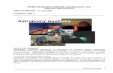 Astronomy Australia - Department of Industry, … Australia is already a community and industry in which ... Astronomy has guided and excited mankind through the ages, from the prediction