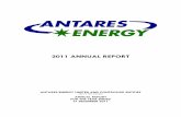 2011 ANNUAL REPORT · 2011 ANNUAL REPORT. ... present their report and the financial report of Antaresand the ... Mr Gentry has held internships at Amerada Hess and Paramount Petroleum
