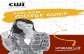 2017–2018COLLEGE GUIDE - College of Western Idahod.cwidaho.cc/www/downloads/programs/CWI_College_Guide.pdfP Nampa Meridian Boise Boise Air Terminal ONE P STOP ONE STOP 1 P P P 2