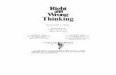 Thinking - Spiritual Warfare Hagin/Right And...Thinking By Kenneth E. Hagin Second Edition ... about right and wrong thinking confused with those religious teachings, because they