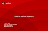 Understanding systemd - Red Hat · Understanding systemd Patrick Ladd Technical Account Manager Red Hat Software pladd@redhat.com. ... Red Hat System Administration II & III (RH134/RH254)