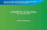 International Ethics Standards Board for Accountants€¦ · 7 PREFACE PrefaCe The IESBA develops and issues, under its own authority, the Code of Ethics for Professional Accountants