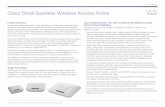 Cisco Small Business Wireless Access Points At-A-Glancecedrus.hu/images/adatlappdf/Cisco_SMBAP.pdf · Cisco Small Business Wireless Access Points ... Cisco Small Business Wireless