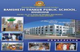 PowerPoint Presentationtrutechwebs.com/thakur/web/images/Thakur_Brochure.pdf · Ramsheth Thakur Senior College, Khargar Smt. Bhagubai Thakur Vidyalaya, Dronagiri Institute Type/ Medium