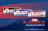 Automotive - Lion Batteries Automotive... · Featuring a white case, black lid and a black Lion label the range is ... The Lion Automotive Range fully covers all market segments and