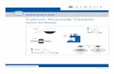 Calcium Aluminate Cements - Almatisalmatis-umbraco7.azurewebsites.net/media/1598/gp-rcp_006_cement... · Cilas -- Measurement for Particle Size Distribution Vicatronic -- Measurement