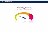 Table of Contents - Paessler AGdownload-cdn.paessler.com/download/snmptester.pdfSNMP Tester Manual. Contents 3 Table of Contents ... SNMP stands for Simple Network Management Protocol.