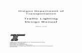 Traffic Lighting Design Manual - Oregon.gov Home … luminance method for light level calculation may be used when designing illumination system for a corridor. ... ODOT Traffic Lighting