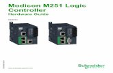 Modicon M251 Logic Controller - Hardware Guide - 04/2014 Automatyka przemyslowa/PLC sterowniki...Modicon M251 Logic Controller Hardware Guide 04/2014. 2 EIO0000001486 04/2014 ... Connect