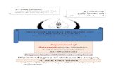 (07-700-ortho-Diploma Diploma degree of Orthopedic …medicineazhar.edu.eg/images/programs/orthopedic/course_specs_dipl… · (07-700-ortho-Diploma Orthopedic Surgery ... MCQ Problem
