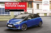 NEW 2017 TOYOTA YARIS - Newsroom Toyota Europe · 4 NEW 2017 TOYOTA YARIS The Yaris success story continues with comprehensive improvement programme • New Yaris ready to build on