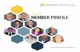 2017 MEMBER PROFILE - investmentsandwealth.org · Hybrid RIA National and ... Institute members provide investment consulting and wealth ... cycle of wealth: accumulation, preservation,