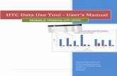 HTC Data Use Tool -User’s Manual ·  · 2016-06-23refer to the HTC Data Use Tool User’s Manual for instruction on how to create tables in the tool. For a step-by-step video tutorial
