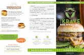 QUALITY • NATURAL • DELICIOUS - Krave Kobe Burgerkravekobeburger.com/wp-content/uploads/2017/10/Krave-Glendora...QUALITY • NATURAL • DELICIOUS KraveKobeBurger.com. THE BREAKFAST