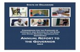 TATE OF DELAWARE - A.N.D.abilitynetworkde.org/wp-content/uploads/2016/07/SULC_2013_Annual... · The Honorable Jack Markell, Governor State of Delaware ... message delivered in your