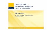 DIMENSIONING EXPANSION VESSELS HEAT EXCHANGERHEAT EXCHANGER · DIMENSIONING EXPANSION VESSELS HEAT EXCHANGERHEAT EXCHANGER Werner Weiss AEE - Institute for Sustainable Technologies