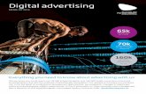 Digital advertising - Physiotherapy · Digital advertising MEDIA KIT 2016 70k Google searches per hour in health categories Everything you need to know about advertising with us 65k