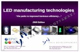 LED manufacturing technologies - Fileburstiopp.fileburst.com/microsites/C000015998/LED_ManTech_08_Sample.pdf · LED manufacturing technologies ... Bulk GaN Composite substrates InGaN