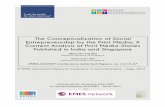 The Conceptualization of Social Entrepreneurship by … & Tan ECSP-LG13-37.pdf · The Conceptualization of Social Entrepreneurship by the Print ... this study aims to ... adjectives