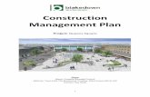 Construction Management Plan - Crawley · RH10 1UZ Ray Hook 01293 438276 ... Plan which is to be used in conjunction this Construction Management Plan. ... removing them from site