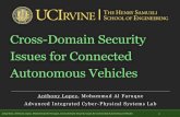 Cross-Domain Security Issues for Connected … Lopez, Mohammad Al Faruque Advanced Integrated Cyber-Physical Systems Lab Cross-Domain Security Issues for Connected Autonomous Vehicles