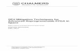 SEU Mitigation Techniques for Advanced Reprogrammable FPGA ...publications.lib.chalmers.se/records/fulltext/202966/202966.pdf · SEU Mitigation Techniques for Advanced Reprogrammable