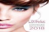 CONTINUED EDUCATION 2018 - Hair Care, Hair Colour, … · GelColor, sterilization and sanitation. ... utmost care for your clients by addressing their ... 8 CONTINUED EDUCATION.